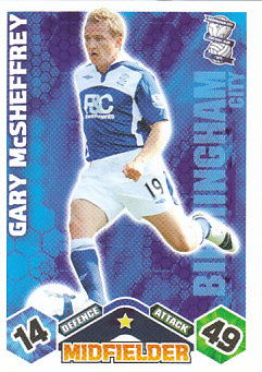 Gary McSheffrey Birmingham City 2009/10 Topps Match Attax #44